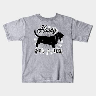 Happy Howl-O-Ween Kids T-Shirt